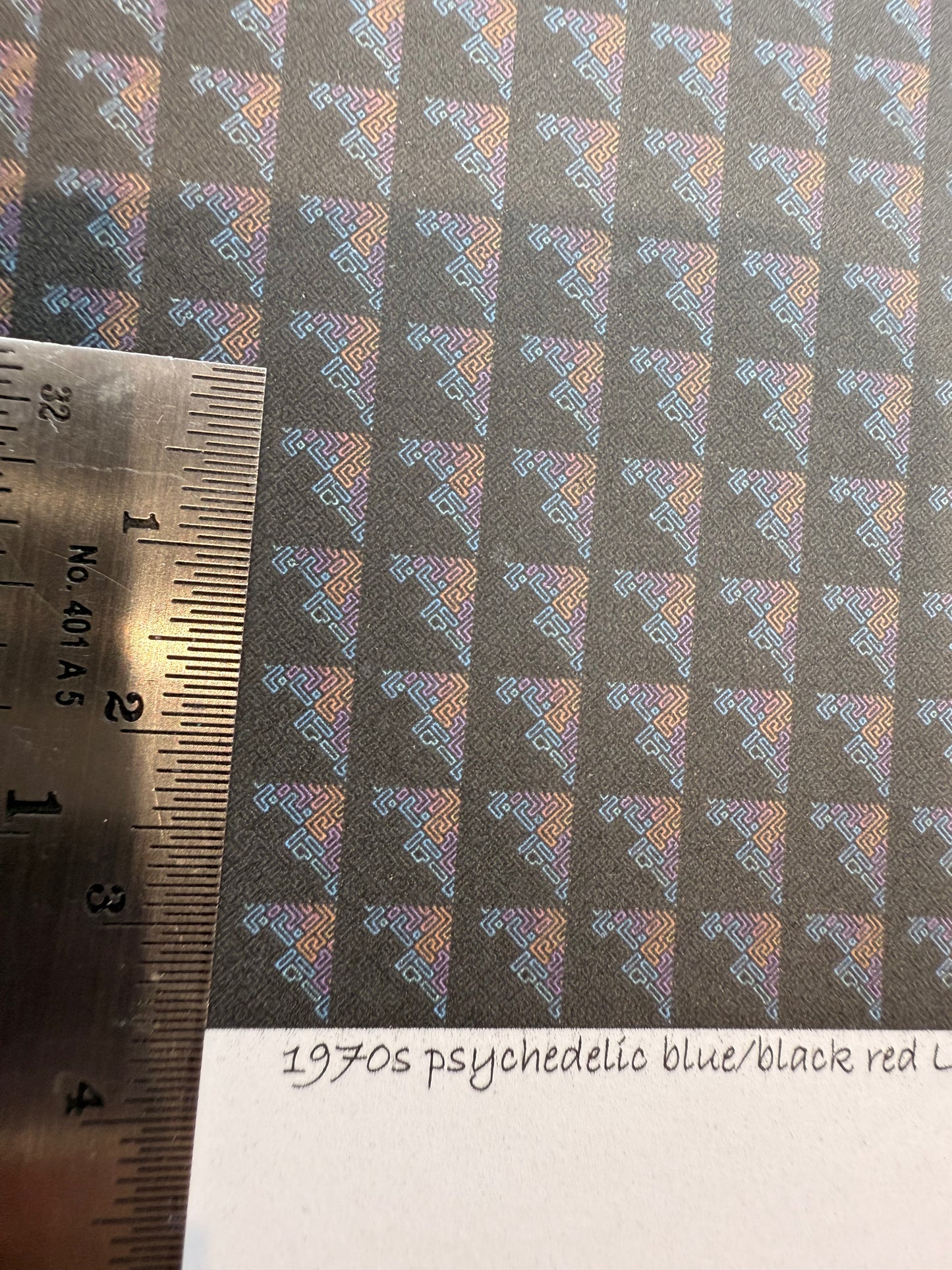 wallpaper 1970s psychedelic black blue red 1/48