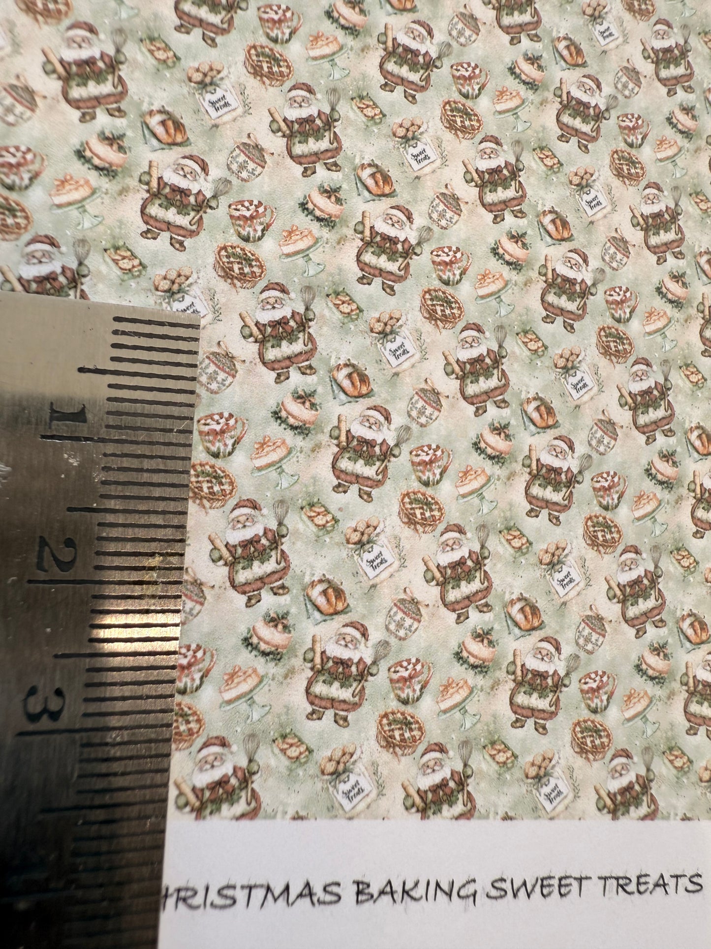 WALLPAPER CHRISTMAS BAKING SWEET TREAT