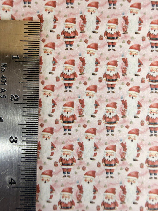 FABRIC CHRISTMAS CHRISTMAS SANTA WHIMSICAL 1/48