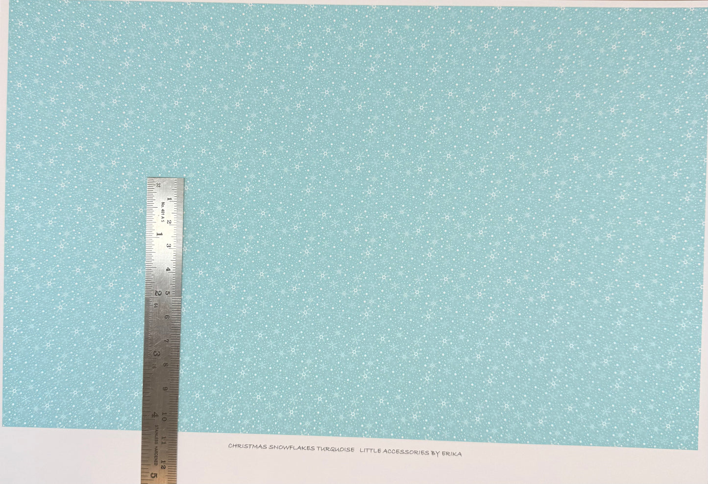 FABRIC CHRISTMAS SNOWFLAKES  1/48