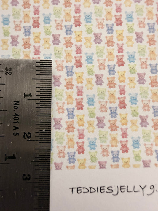 FABRIC CHILDREN TEDDIES JELLY 9.   1/48 SCALE