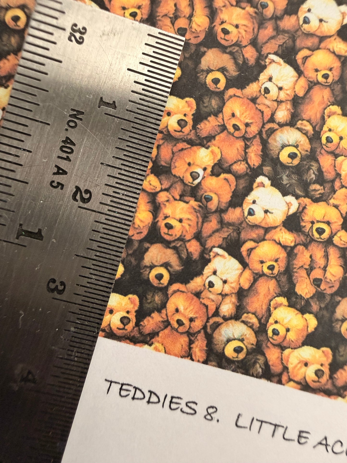 FABRIC CHILDREN TEDDIES 8