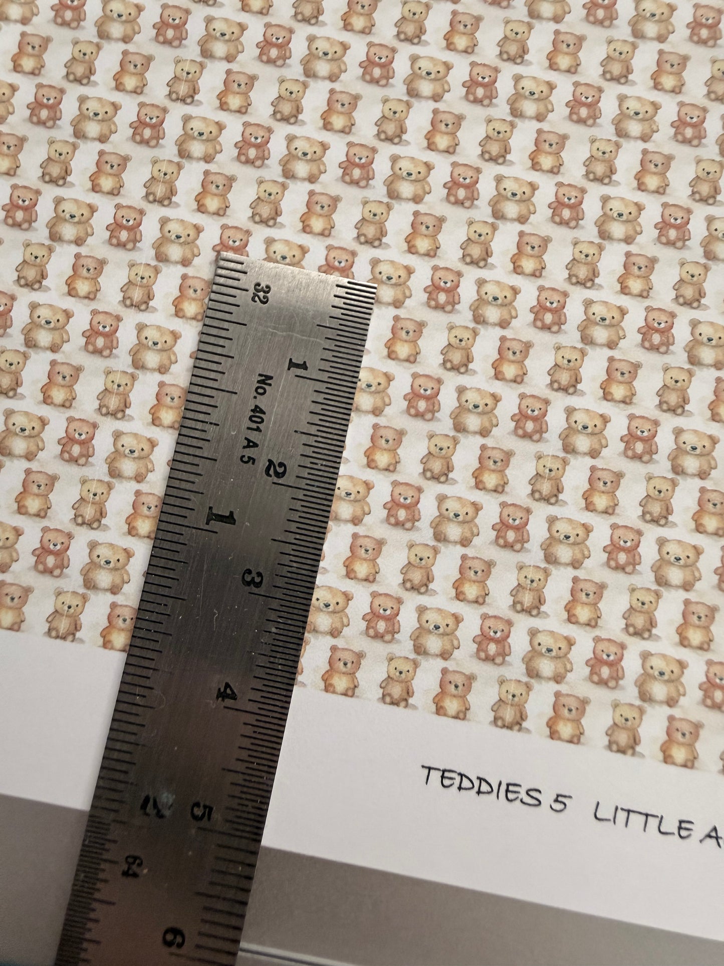 WALLPAPER CHILDREN TEDDIES 5 1/48TH