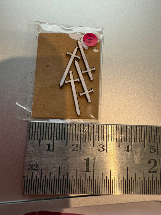 WEAPONS 4 swords 1/48 scale KIT