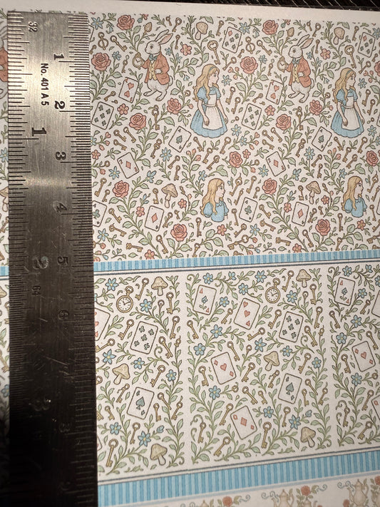 Set aliceon & rabbit. 1/48