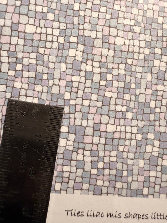FLOORING /TILES LILAC MIS SHAPEN 1/48