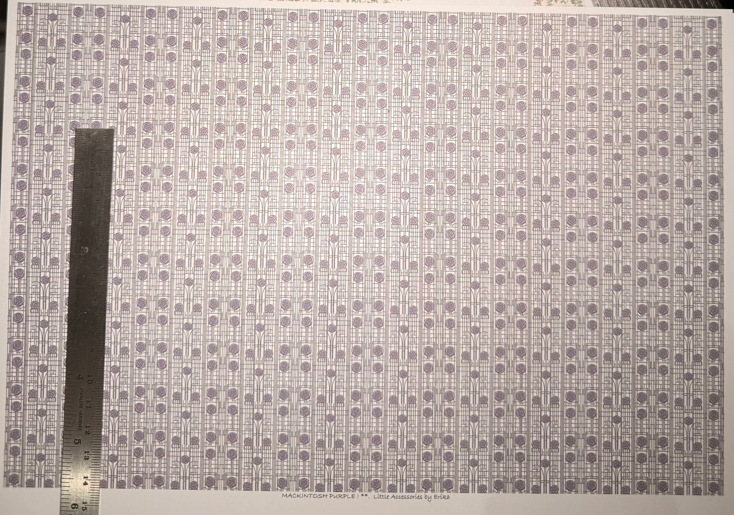 Wallpaper MACKINTOSH PURPLE 1