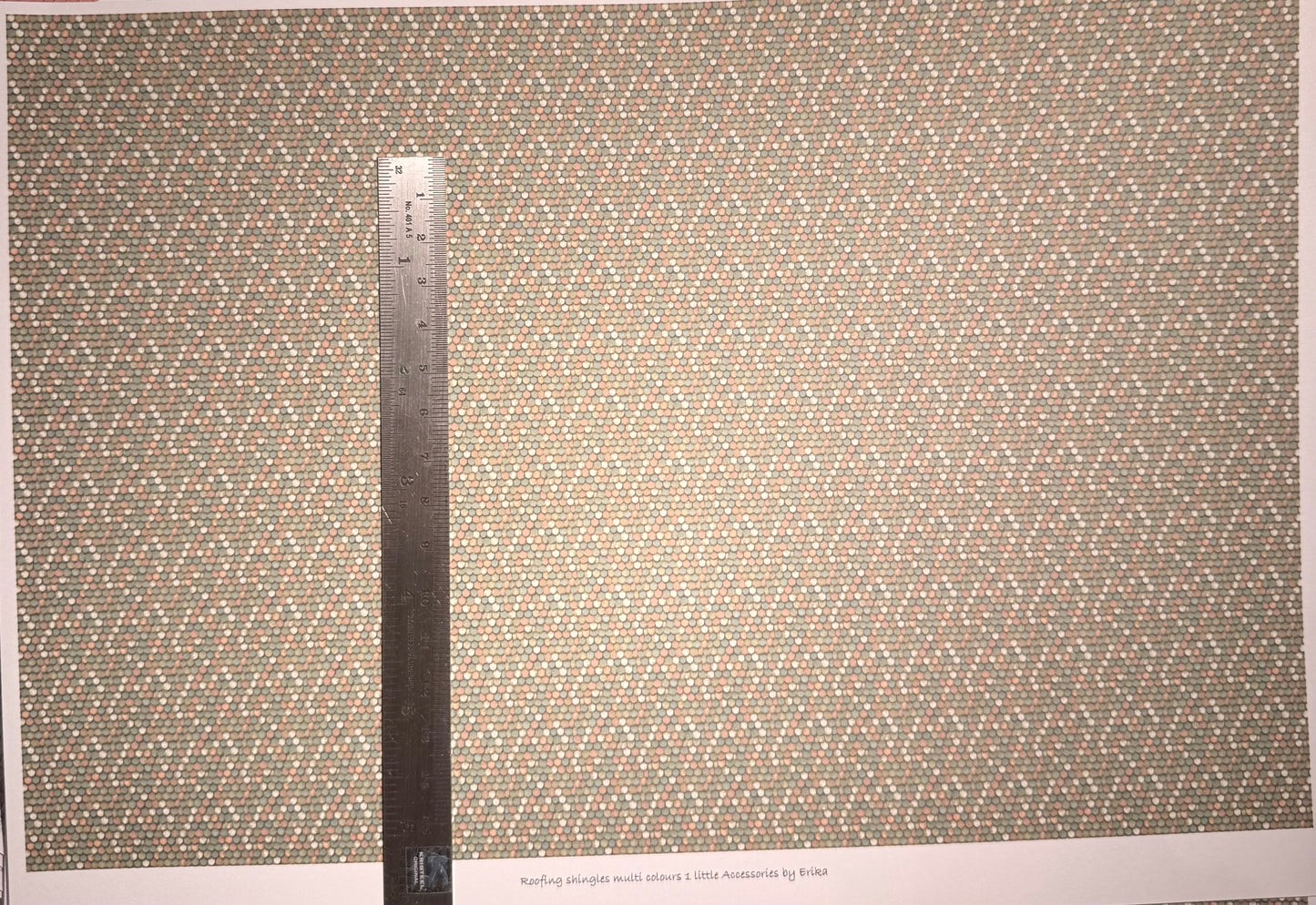 WALLPAPER ROOFING SHINGLES MULTI COLOURS 1