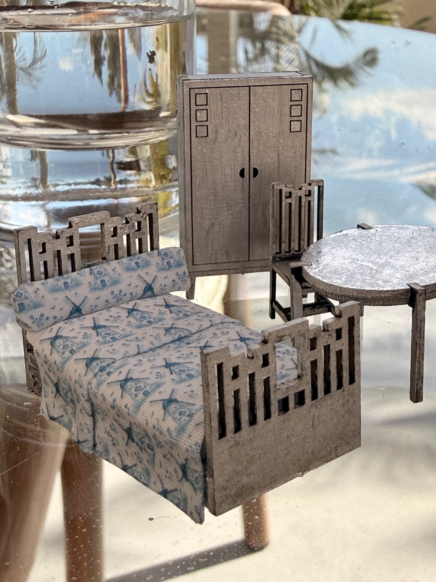 Mackintosh bed 1/48th scale