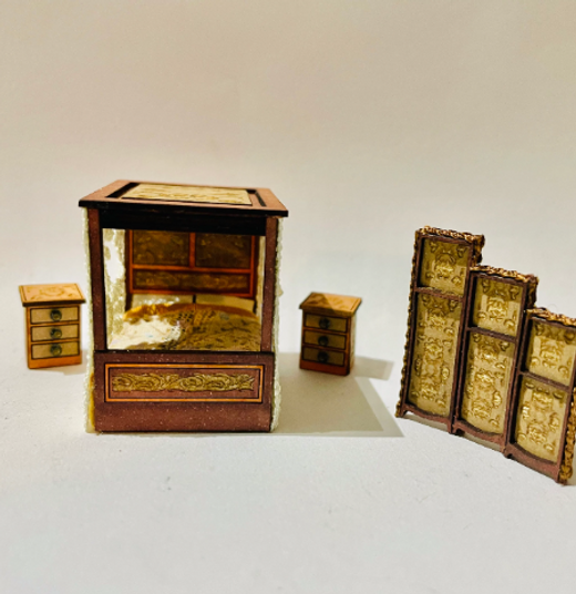 Decorative Collection. DRESSING SCREEN. 1/48th scale KIT