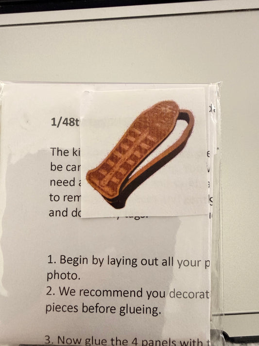 Egyptian SARCOPHAGUS 1/48th scale