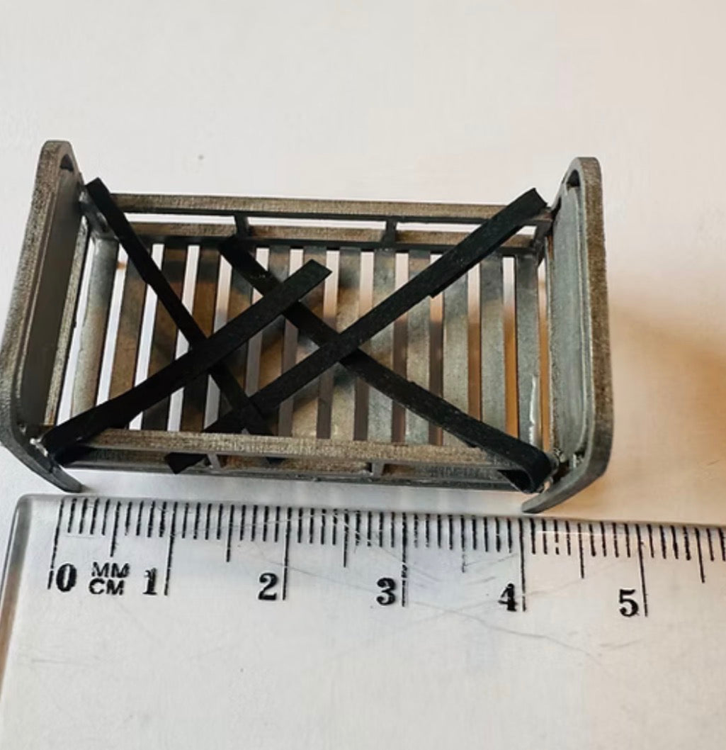 MEDICAL. Strap down bed 1/48th scale