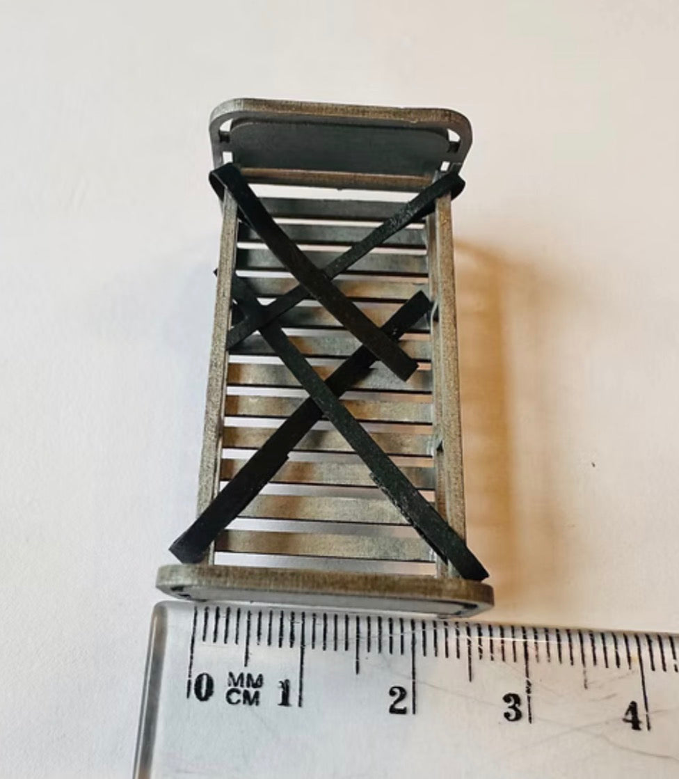 MEDICAL. Strap down bed 1/48th scale