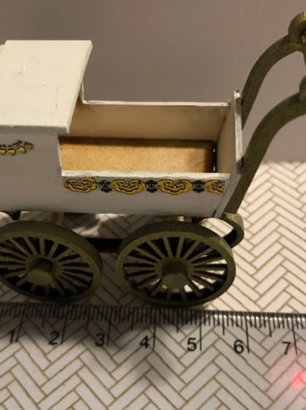 Homemaking. collection. PRAM WITH REMOVABLE CARRIAGE. 1/48th scale KIT