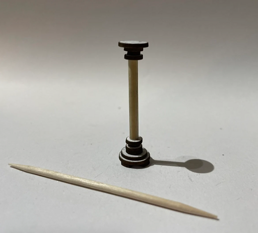 Building supplies. COLUMN/PEDESTAL (2 in a pack.) 1/48th scale kit,