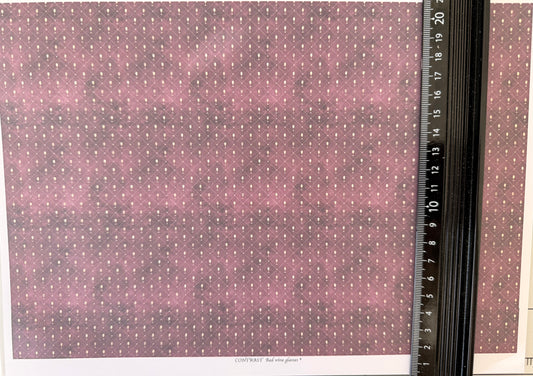 WALLPAPER FRENCH red wine glasses