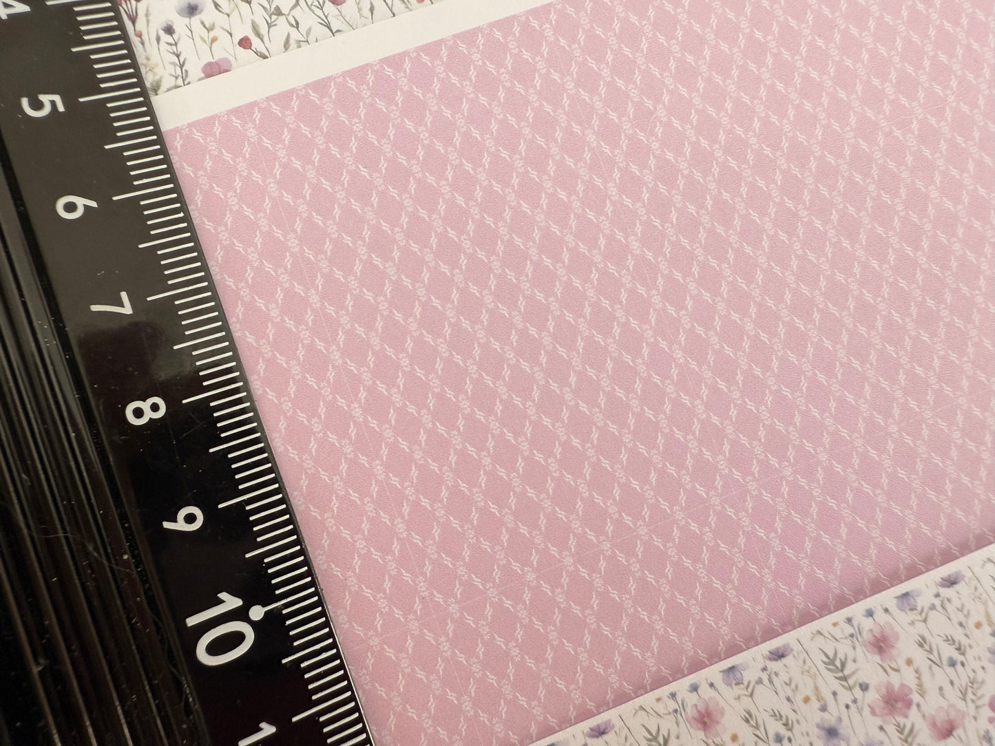 PACK 18 VICTORIAN floral pinks