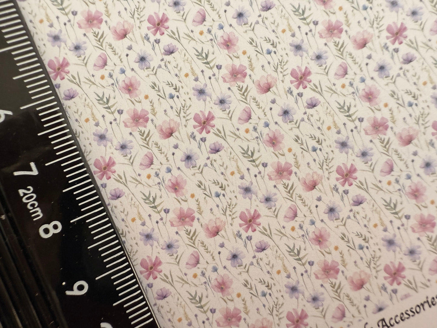 PACK 18 VICTORIAN floral pinks