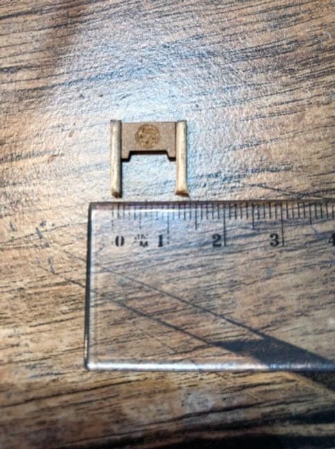 Tudor rose boot scraper. 1/48th scale