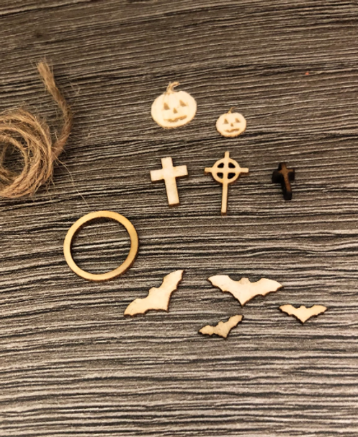 Halloween collection. CROSSES & BATS 1/48th scale KIT