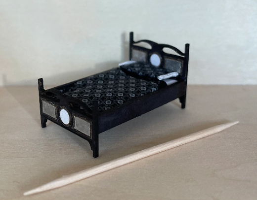 French Collection.SINGLE BED. 1/48th scale kit