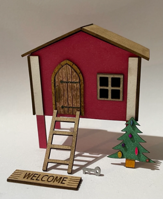 Christmas Collection. FAIRY/ELF/ TONTTU HOUSE.1/48th scale kit