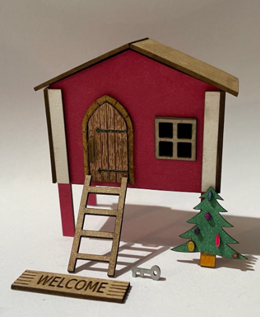 Christmas Collection. Finnish FAIRY/ELF/ TONTTU HOUSE.1/48th scale kit