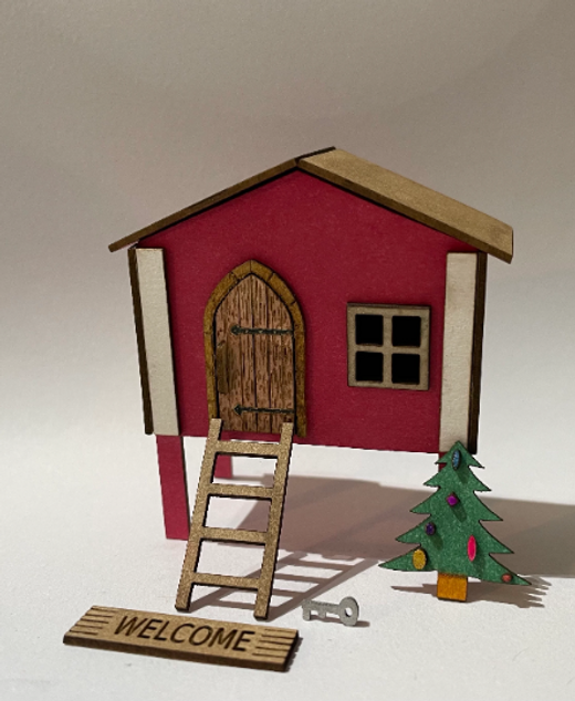 Christmas Collection. Finnish FAIRY/ELF/ TONTTU HOUSE.1/48th scale kit