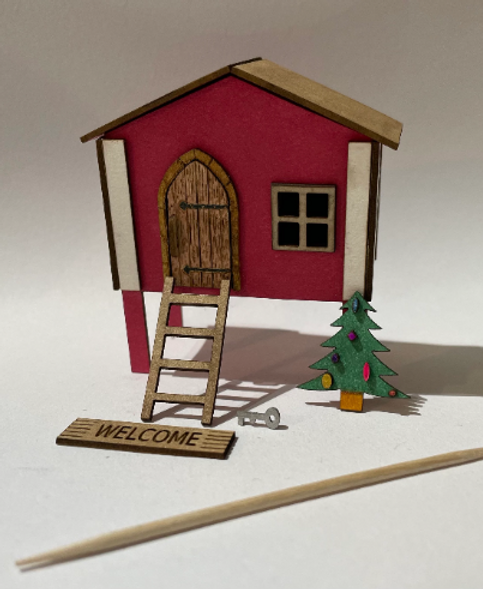 Christmas Collection. Finnish FAIRY/ELF/ TONTTU HOUSE.1/48th scale kit