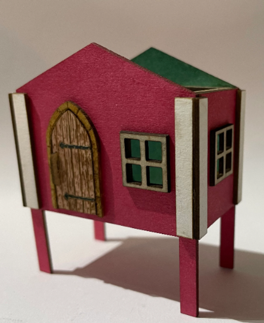 Christmas Collection. Finnish FAIRY/ELF/ TONTTU HOUSE.1/48th scale kit