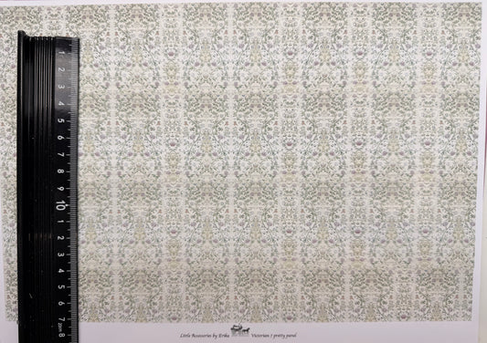 Wallpaper. Victorian 7. Pretty floral