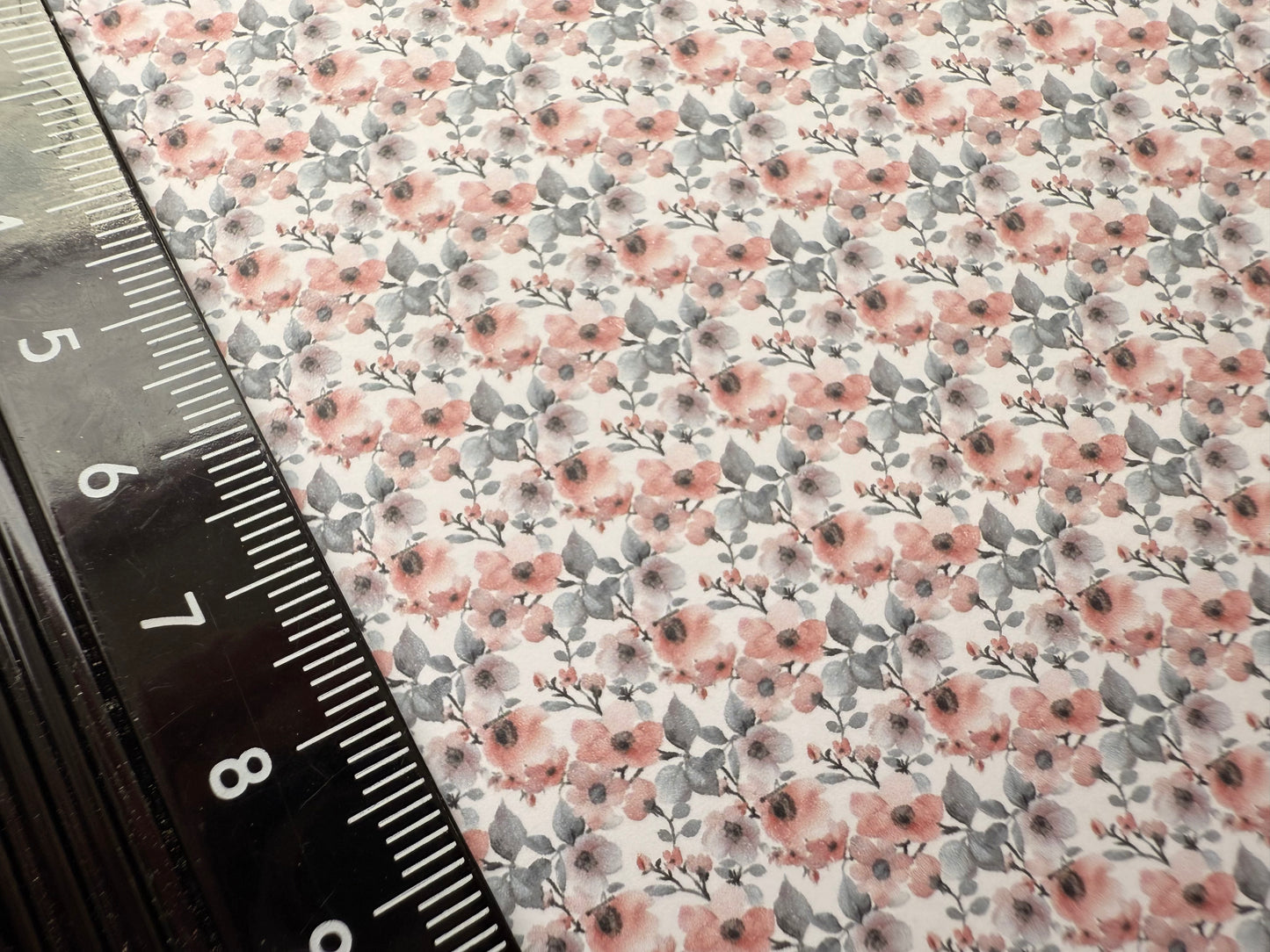 FABRIC VICTORIAN flower meadow 9