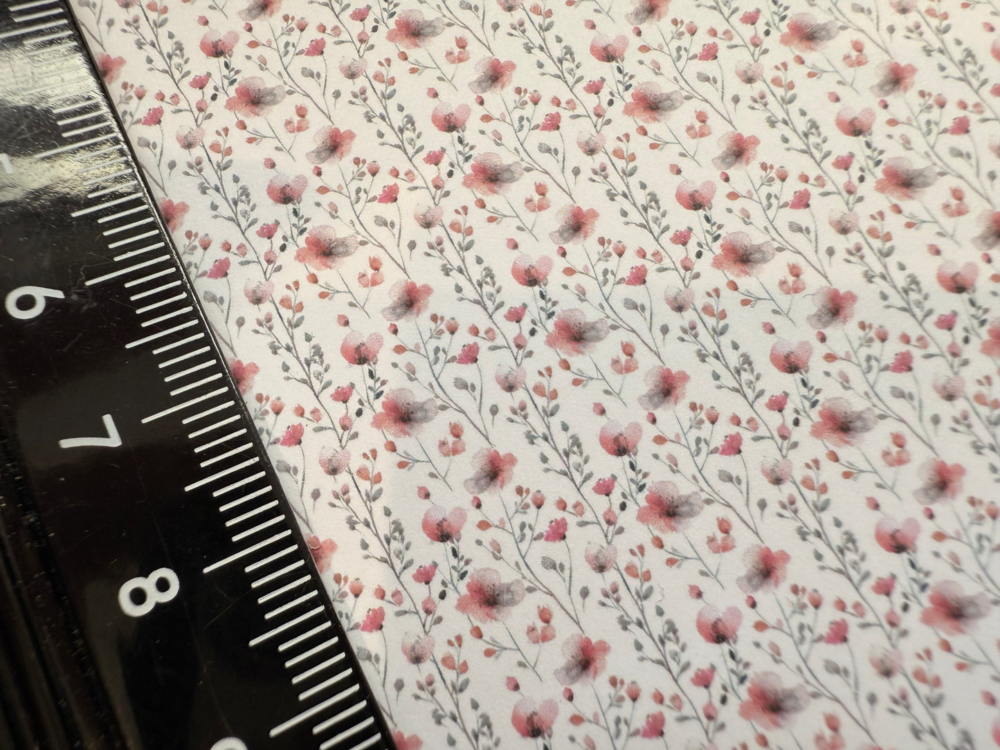 FABRIC Victorian flower meadow 14