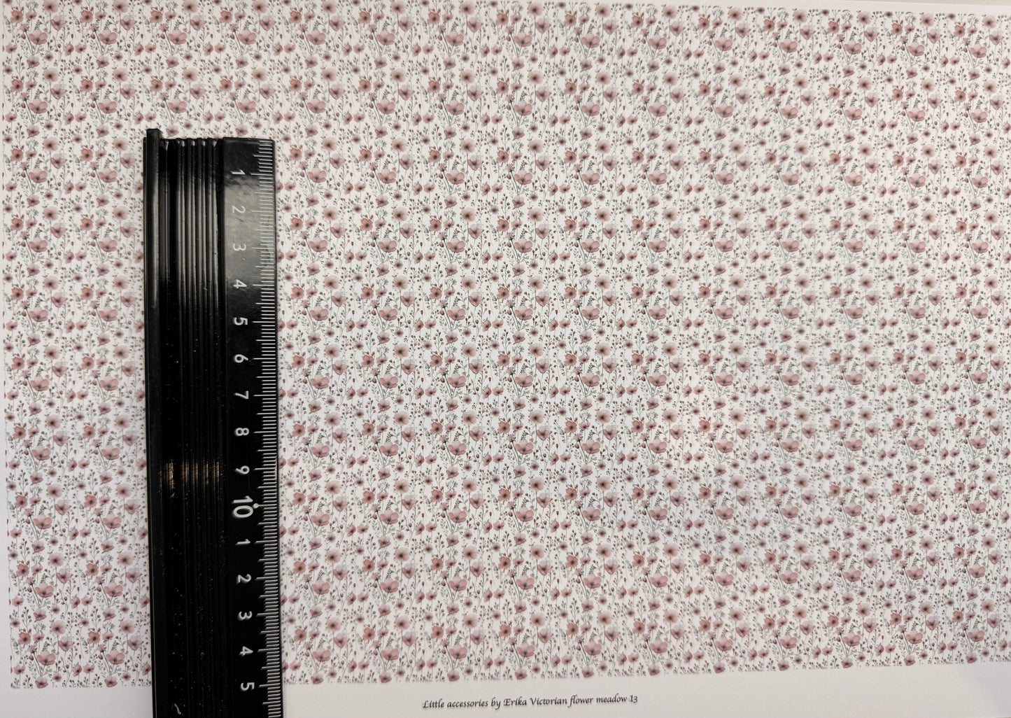 FABRIC Victorian flower meadow 13