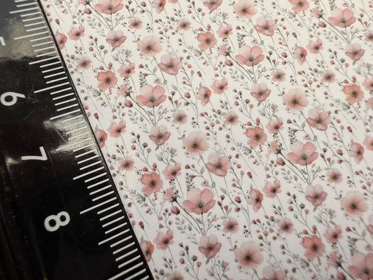 FABRIC Victorian flower meadow 13