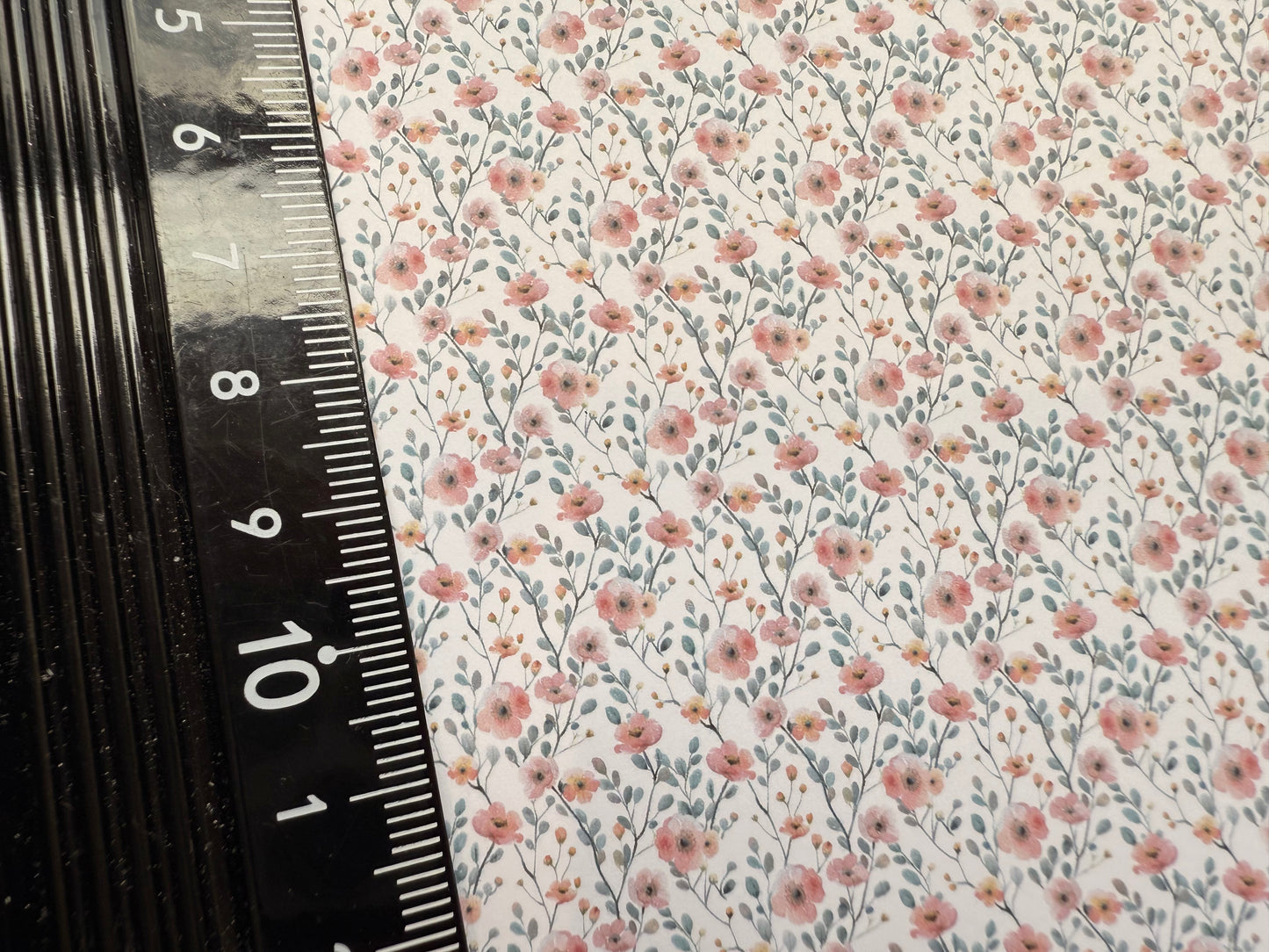 FABRIC Victorian flower meadow 12