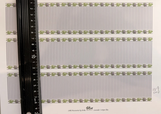 wallpaper lavender stripes lilac with border