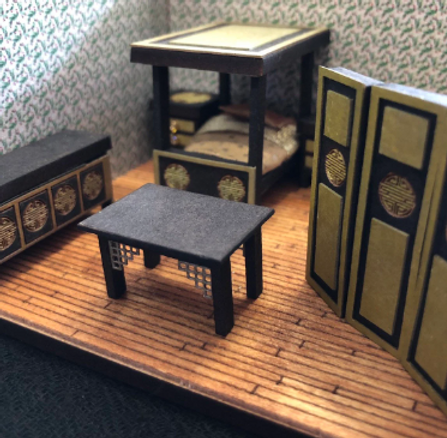 Chinese Collection. DRESSING SCREEN. 1/48th scale kit