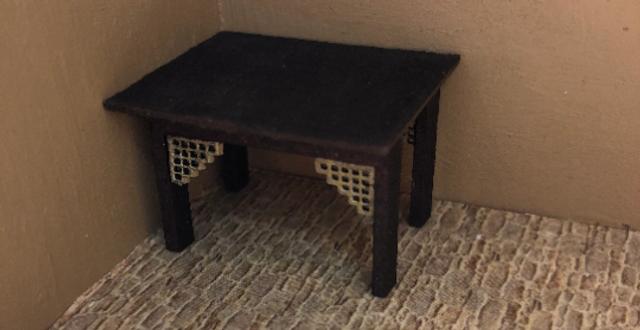 Chinese Collection DINING TABLE. 1/48th scale kit