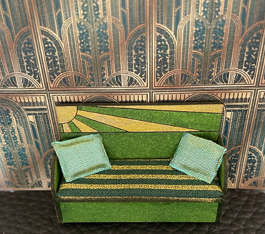Art Deco collection. SOFA. 1/48th scale kit