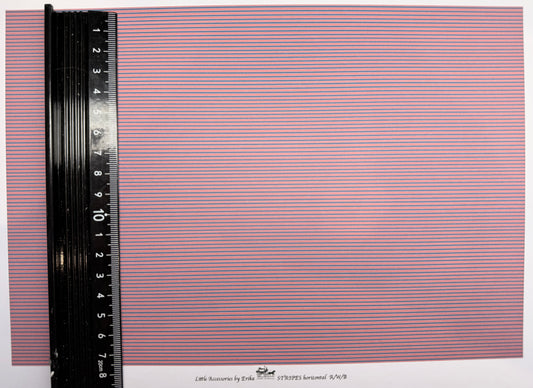 Wallpaper Contrast stripes horizontal R/W/B