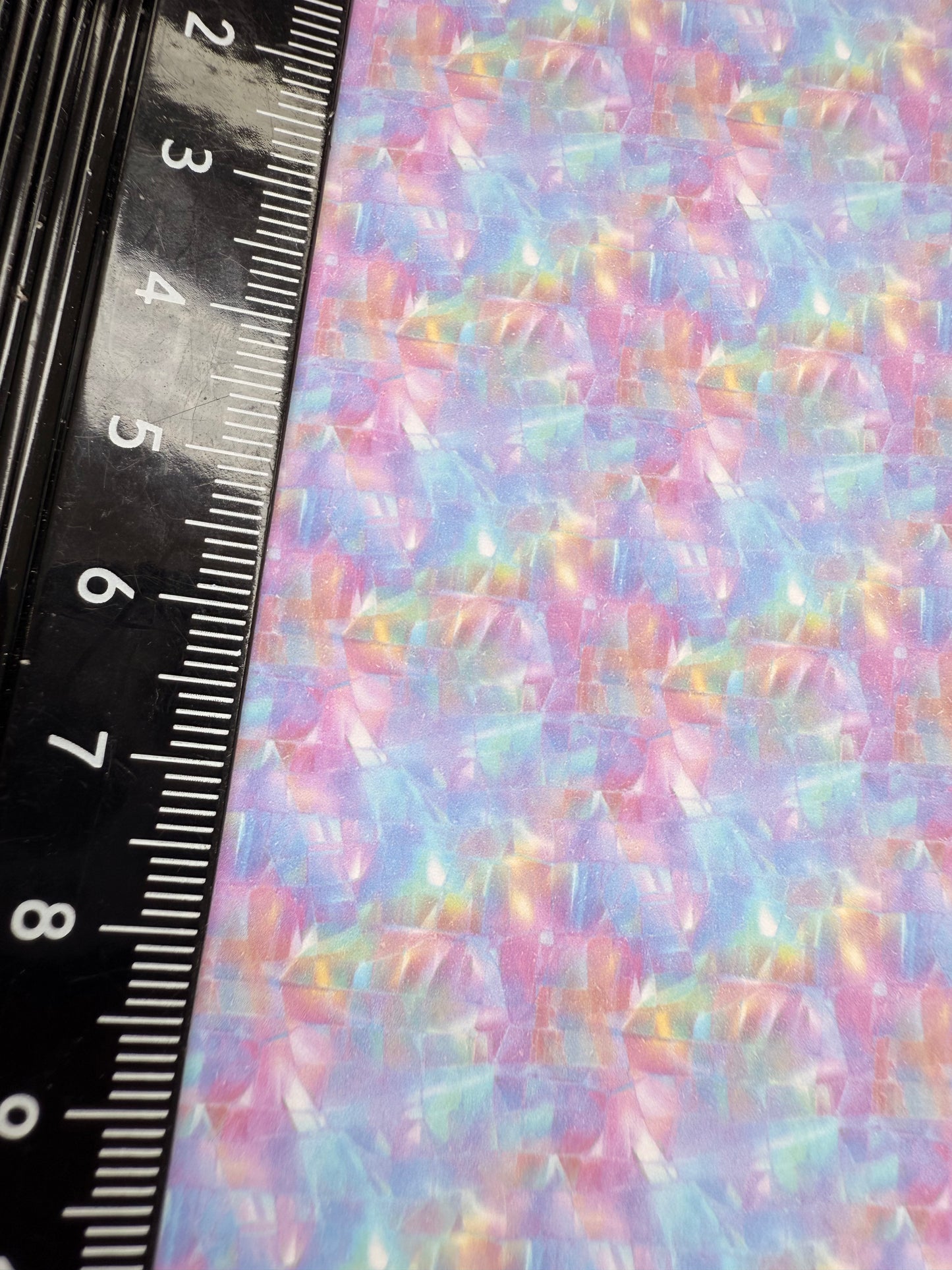 Wallpaper art deco iridescent shimmering glass