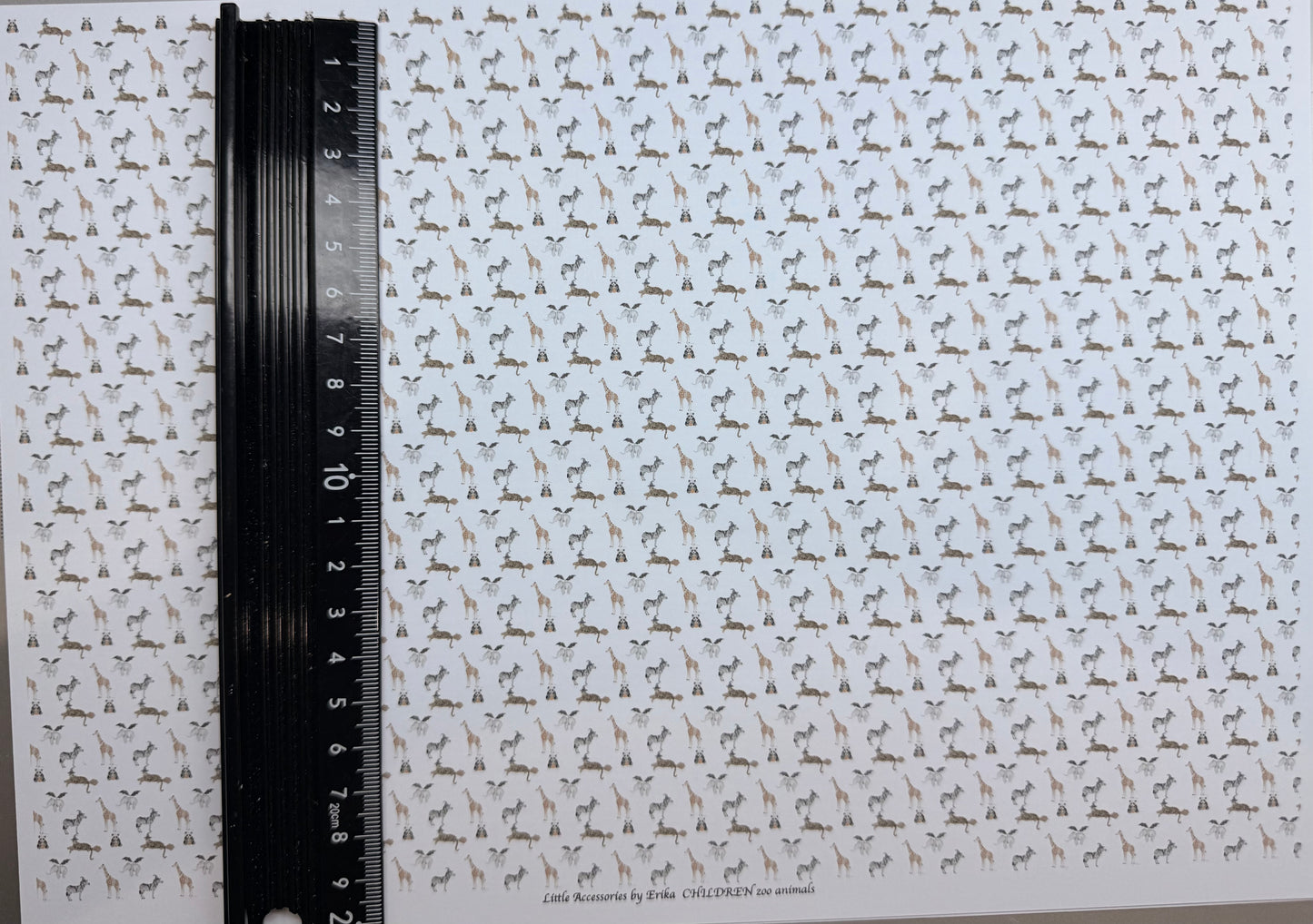 Wallpaper Children Zoo animals