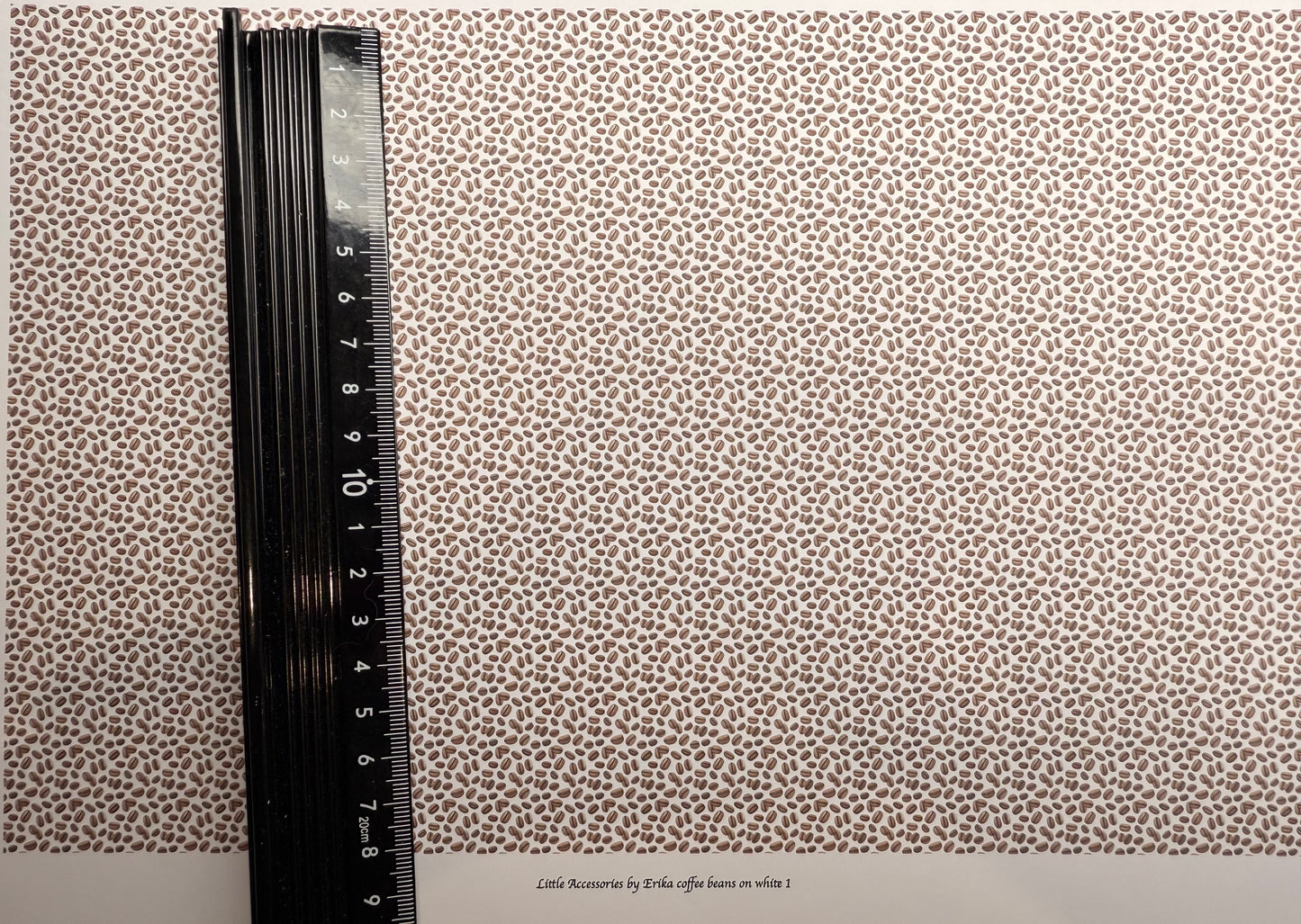 Wallpaper Kitchen coffee beans on white 1