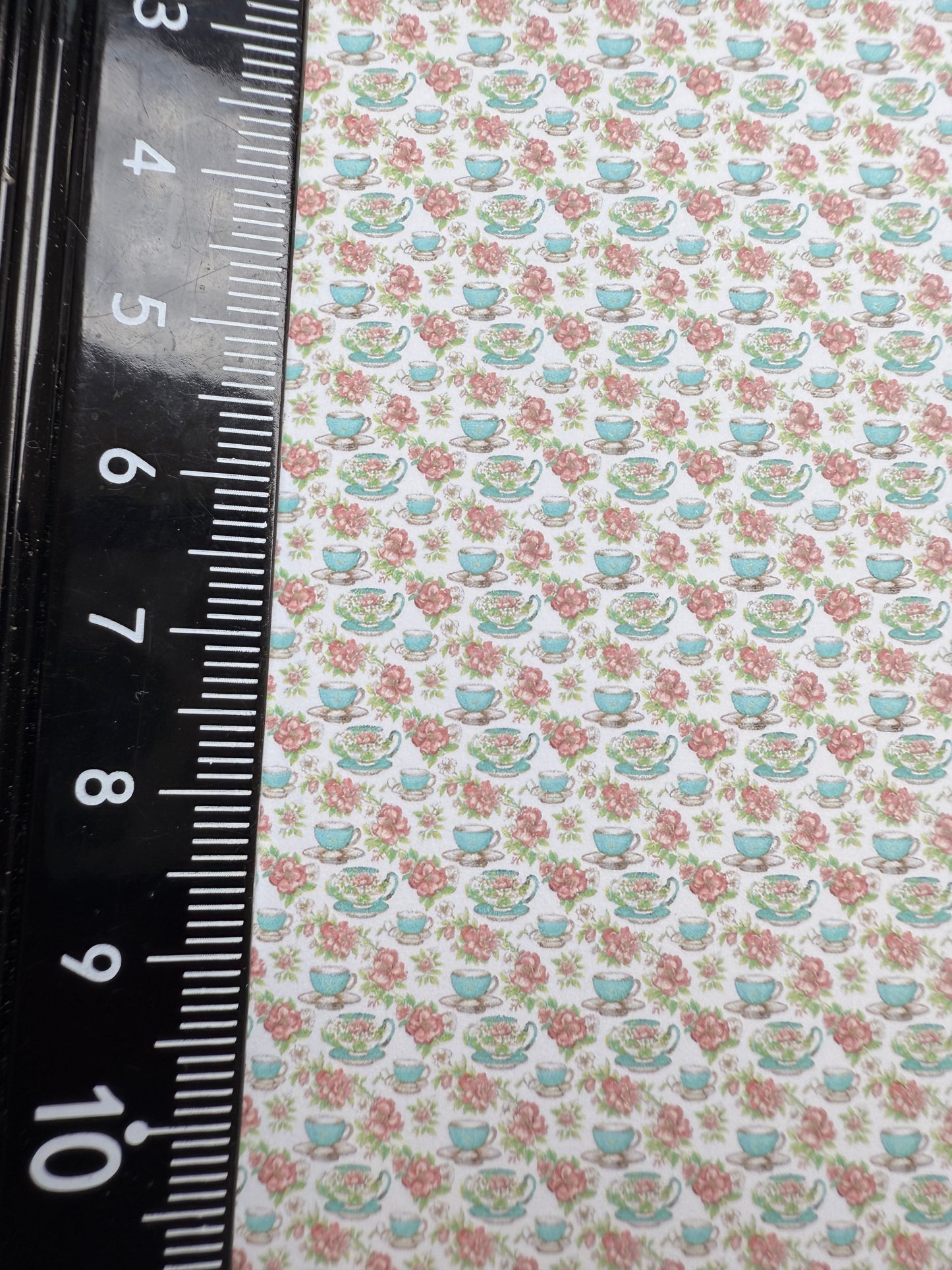 wallpaper kitchen teacups 3