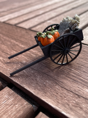 Garden & Playground collection. LARGE HANDCART. 1/48th scale kit