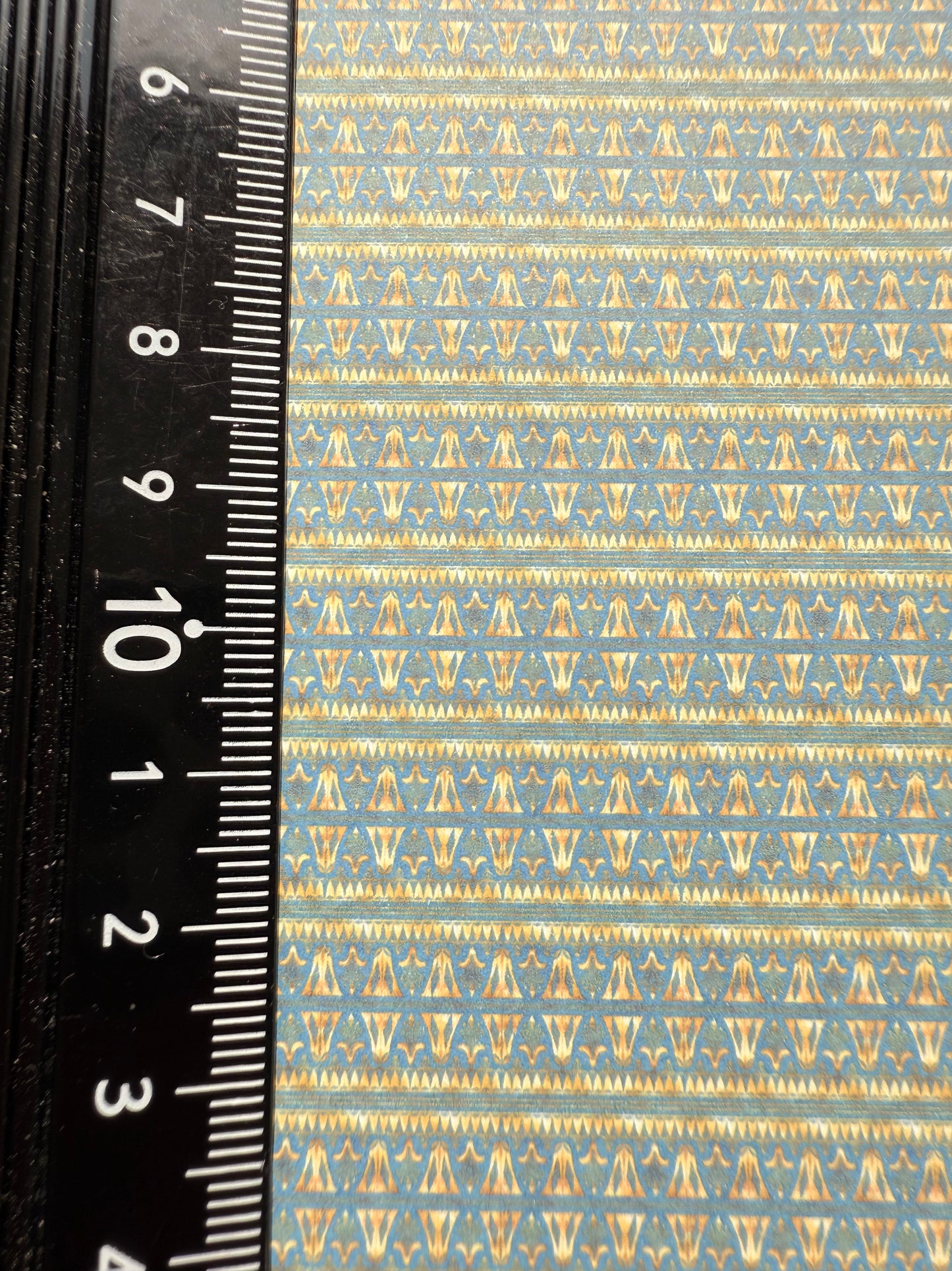 Wallpaper Egyptian 4 gold blue