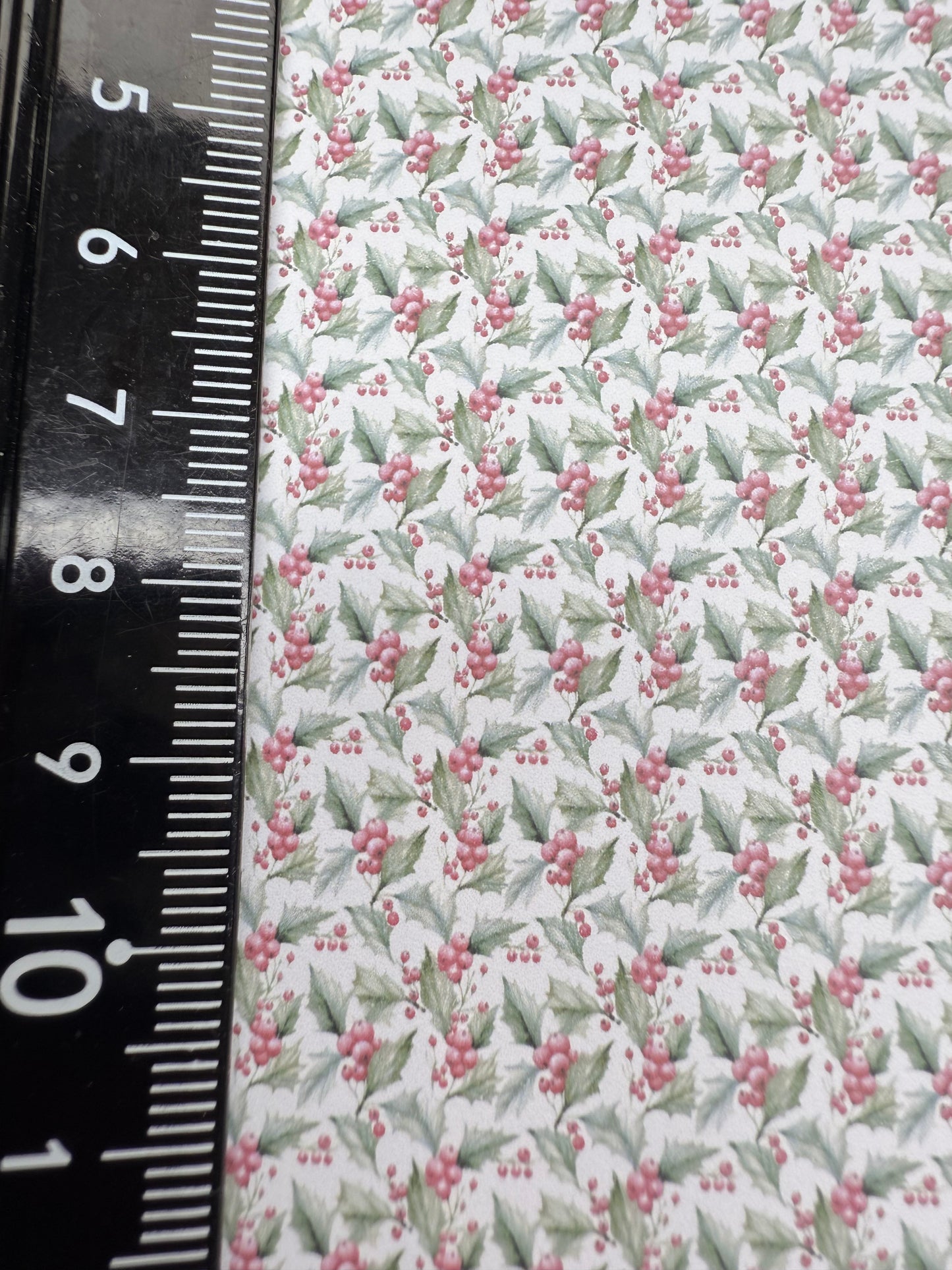 FABRIC Christmas Candy canes & bows