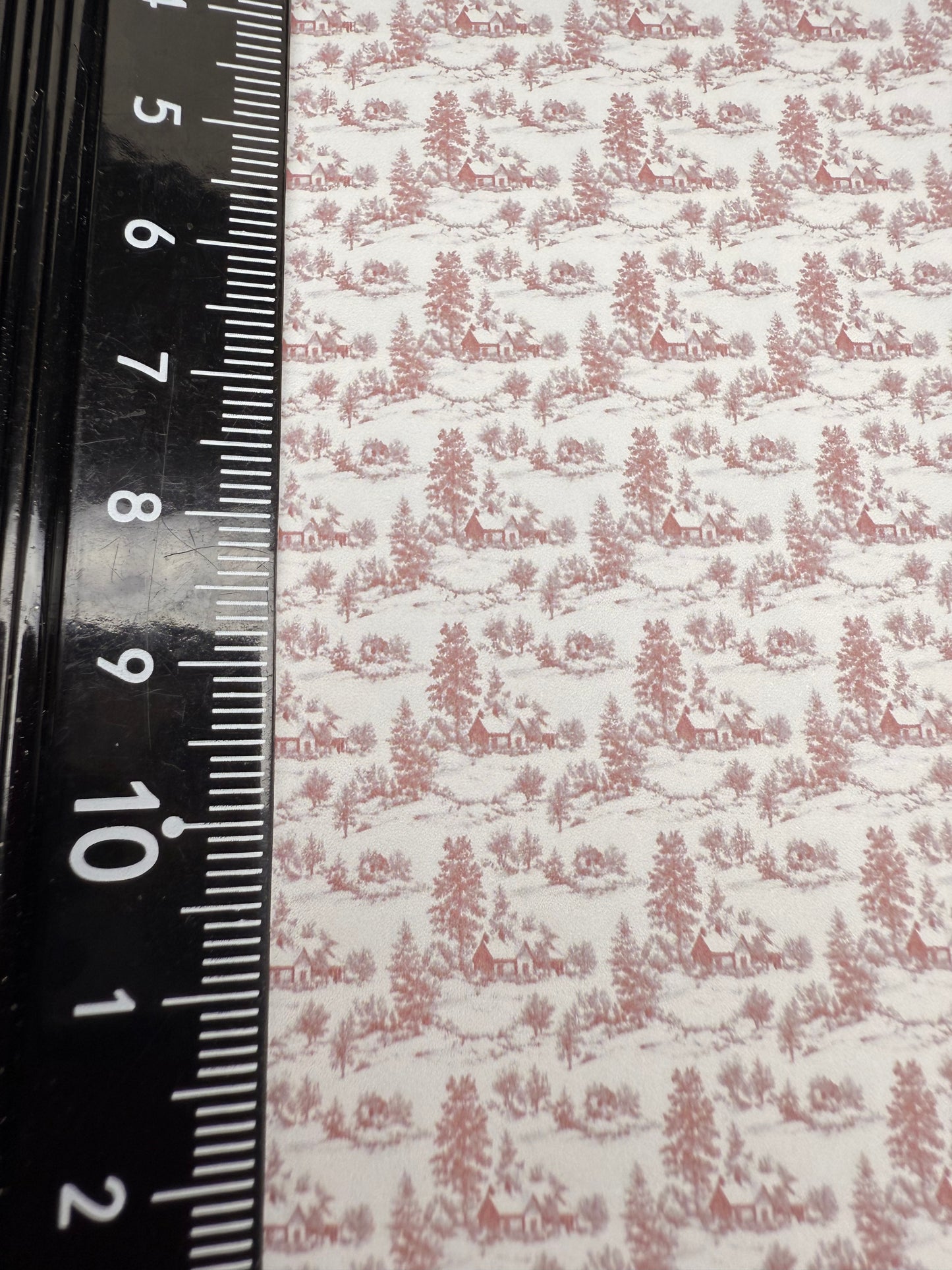 Christmas Toile 2 red