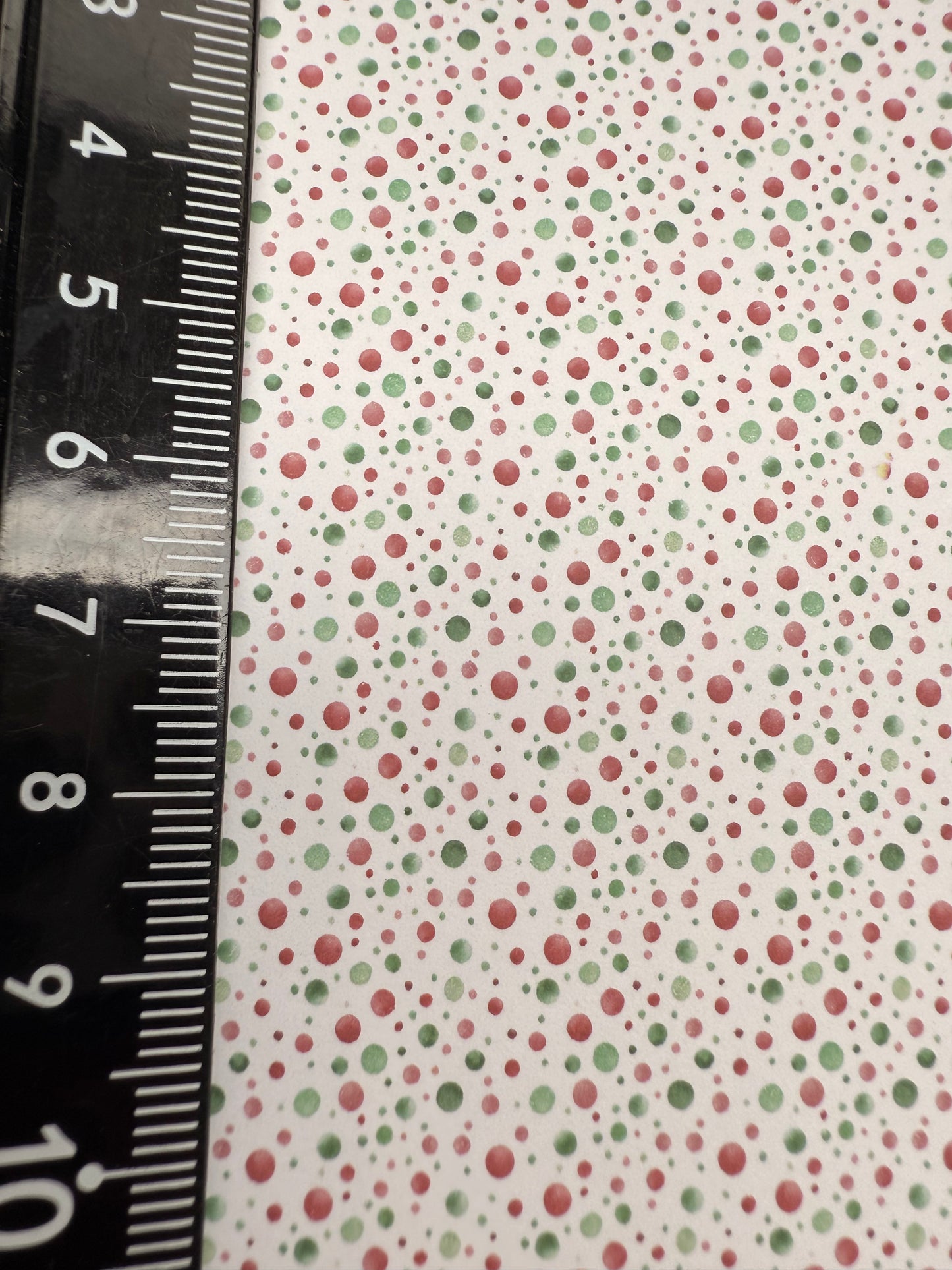 FABRIC Christmas Contrast spots